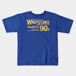 90s Wrestling Kids T-Shirt